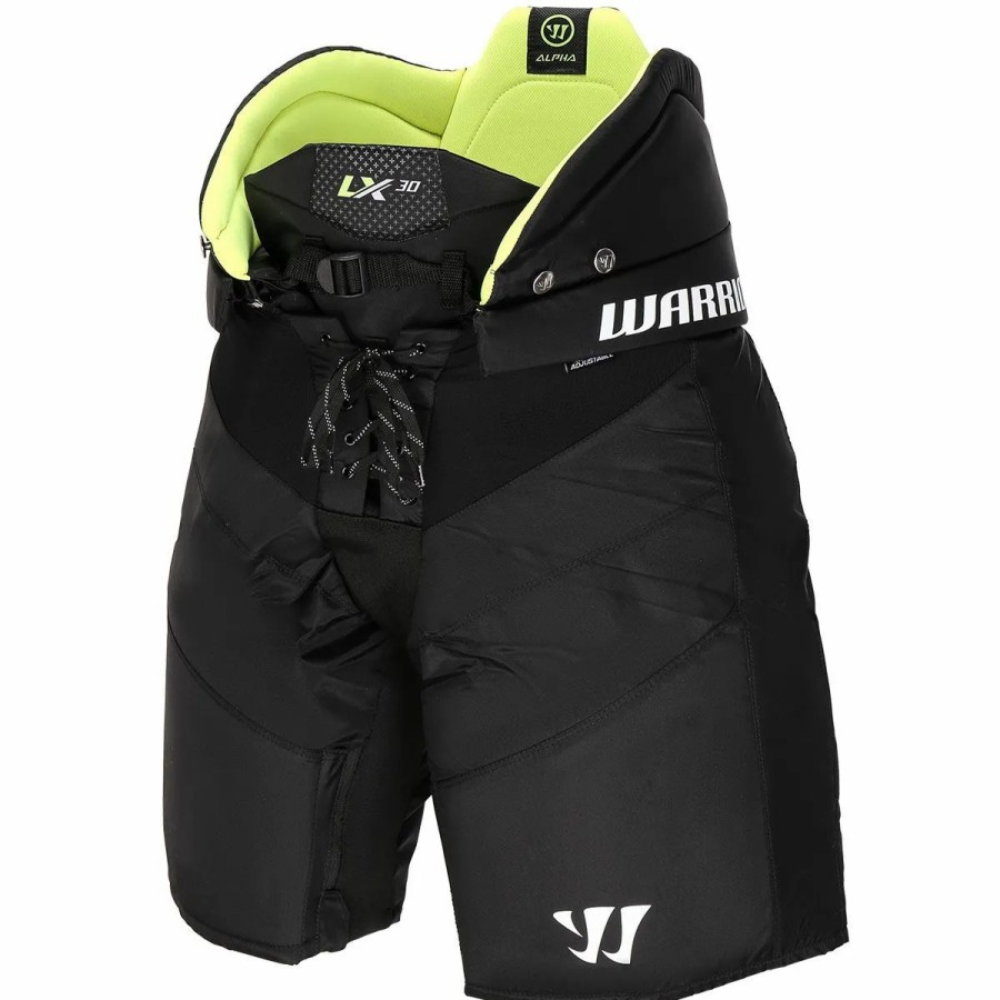 Protective * | Warrior Alpha Lx 30 Senior Hockey Pants Black