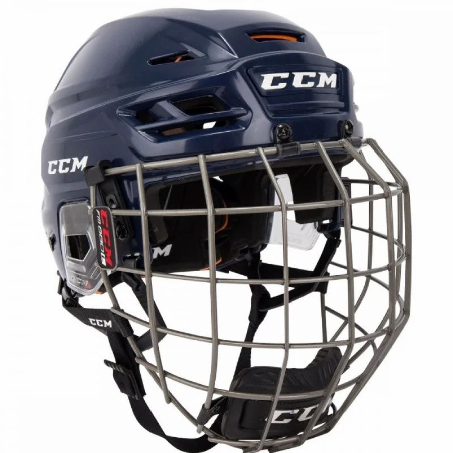 Protective * | Ccm Tacks 710 Ice Hockey Helmet Combo