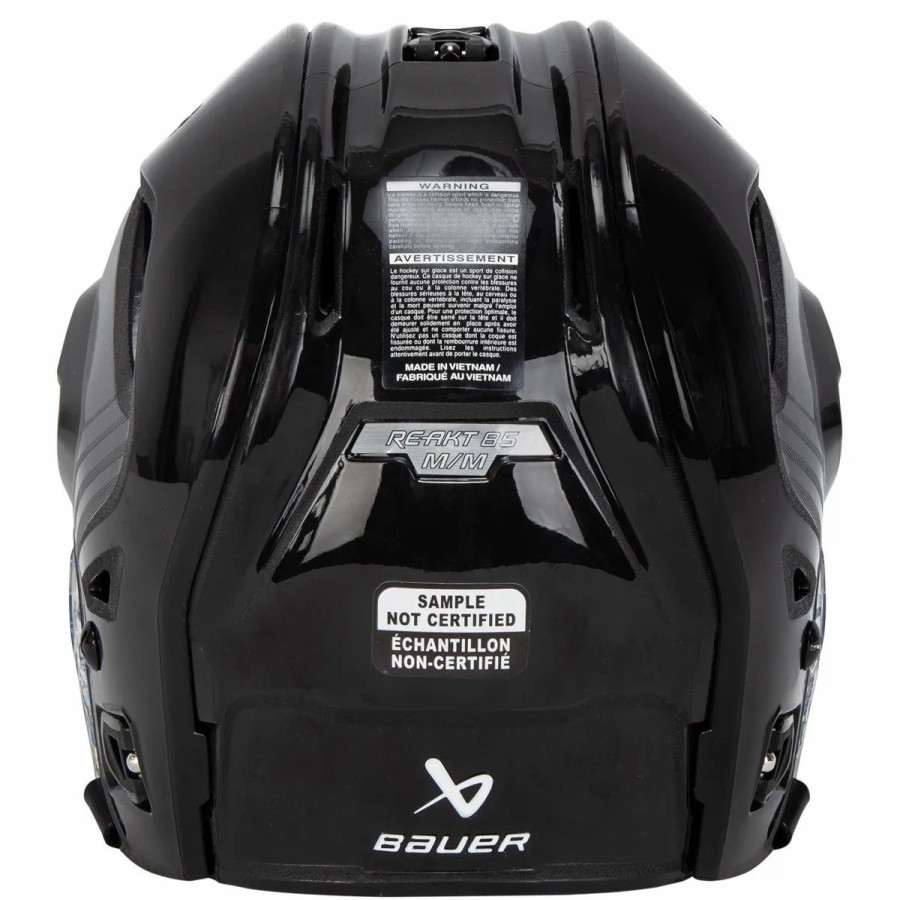 Protective * | Bauer Re-Akt 85 Hockey Helmet Black