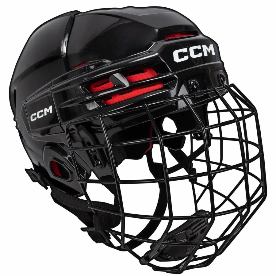 Protective * | Ccm Tacks 70 Senior Hockey Helmet Combo