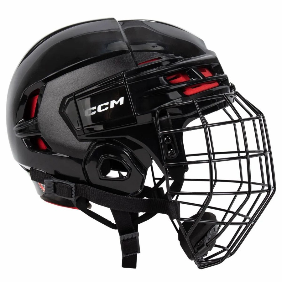 Protective * | Ccm Tacks 70 Senior Hockey Helmet Combo