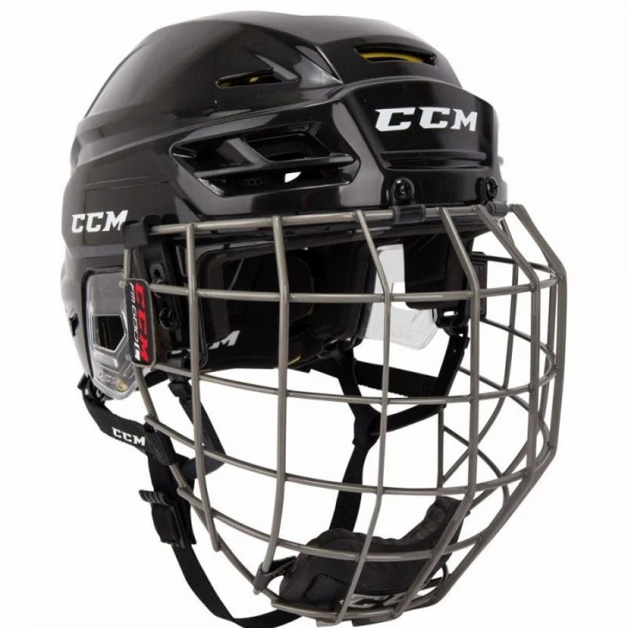 Protective * | Ccm Tacks 310 Ice Hockey Helmet Combo