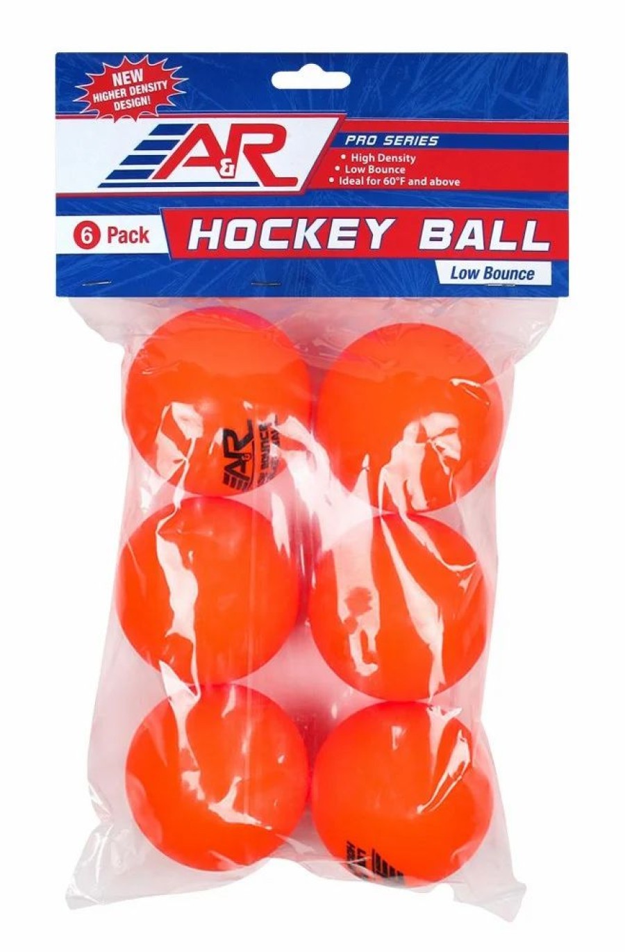 Accessories * | Orange Hard Balls X6 Pack