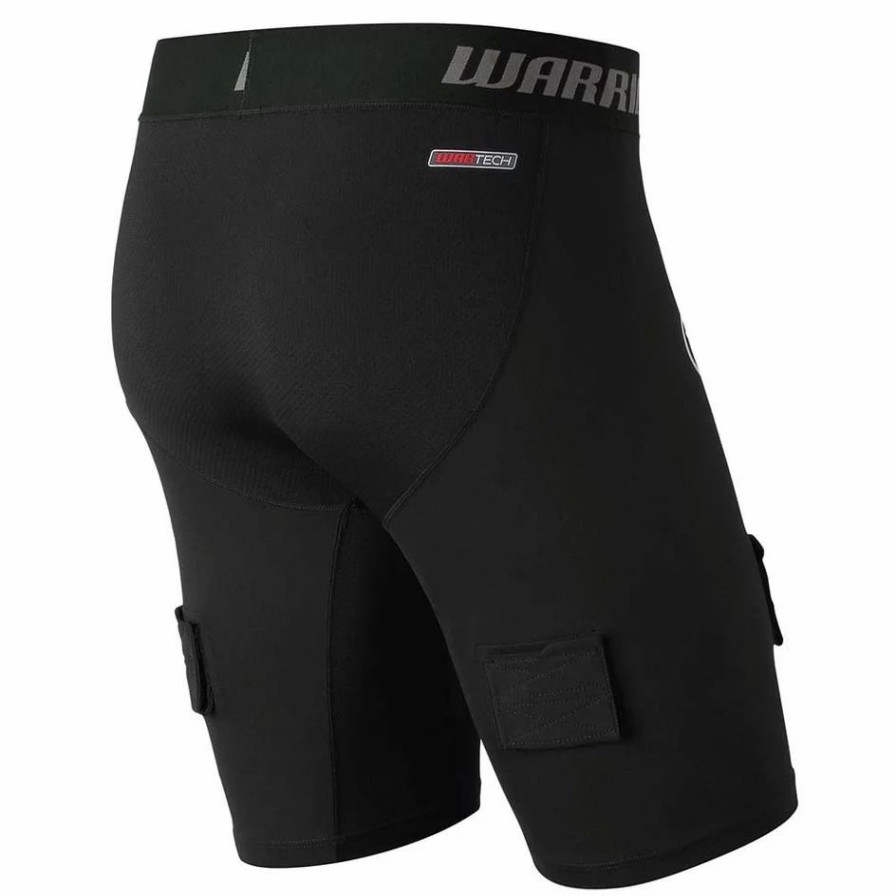 Protective * | Warrior Compression Jr. Shorts With Cup