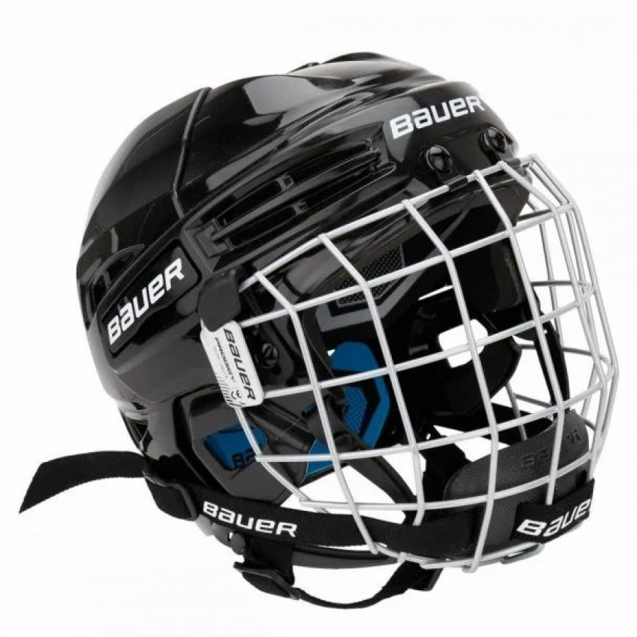 Protective * | Bauer Prodigy Youth Hockey Helmet Combo